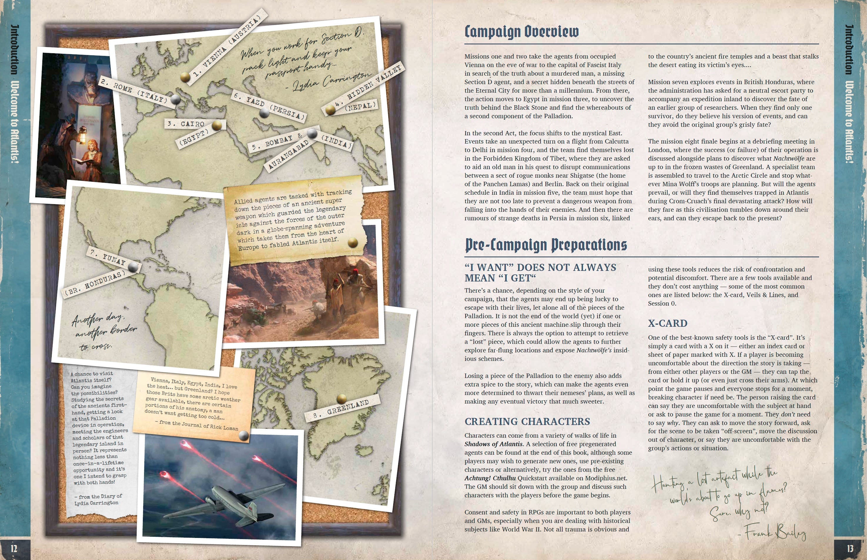 Modiphius Achtung! Cthulhu Shadows of Atlantis avventura PDF 2d20