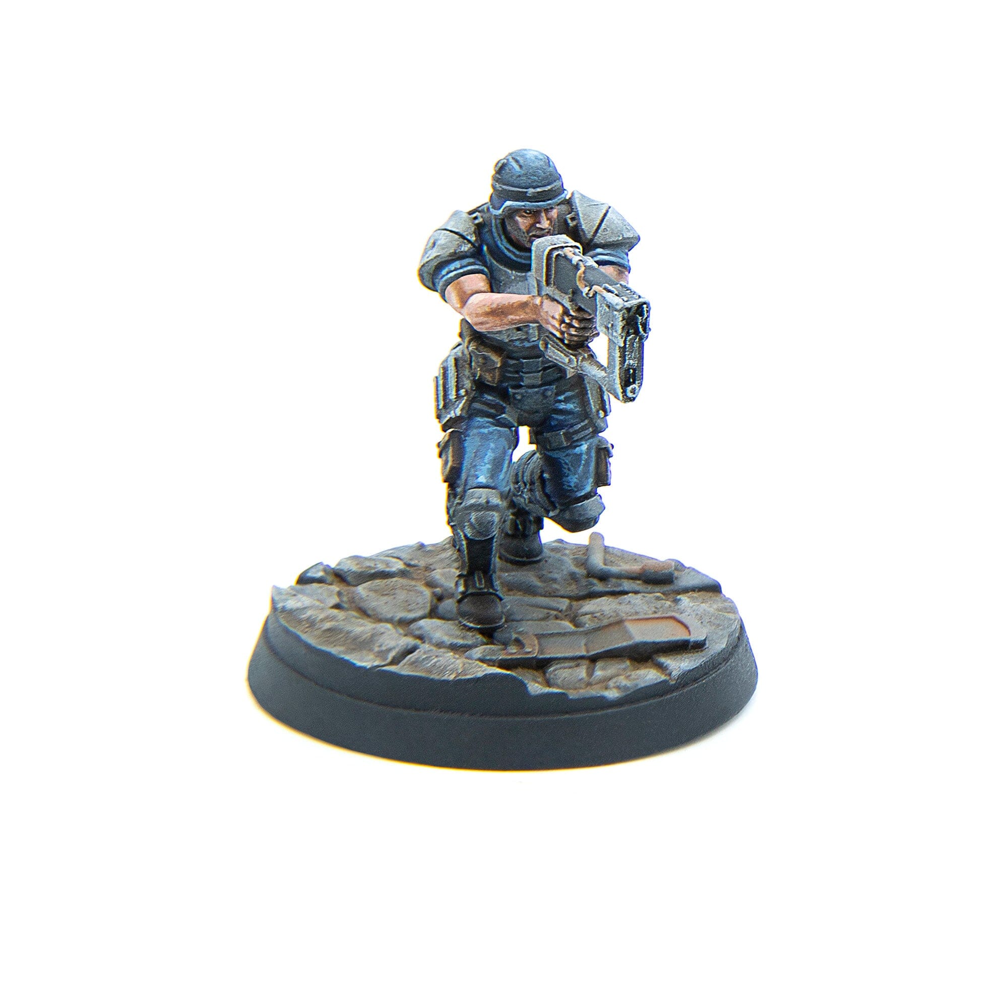 Modiphius Fallout: Wasteland Warfare Enclave Assault Force set miniature 6 pezzi