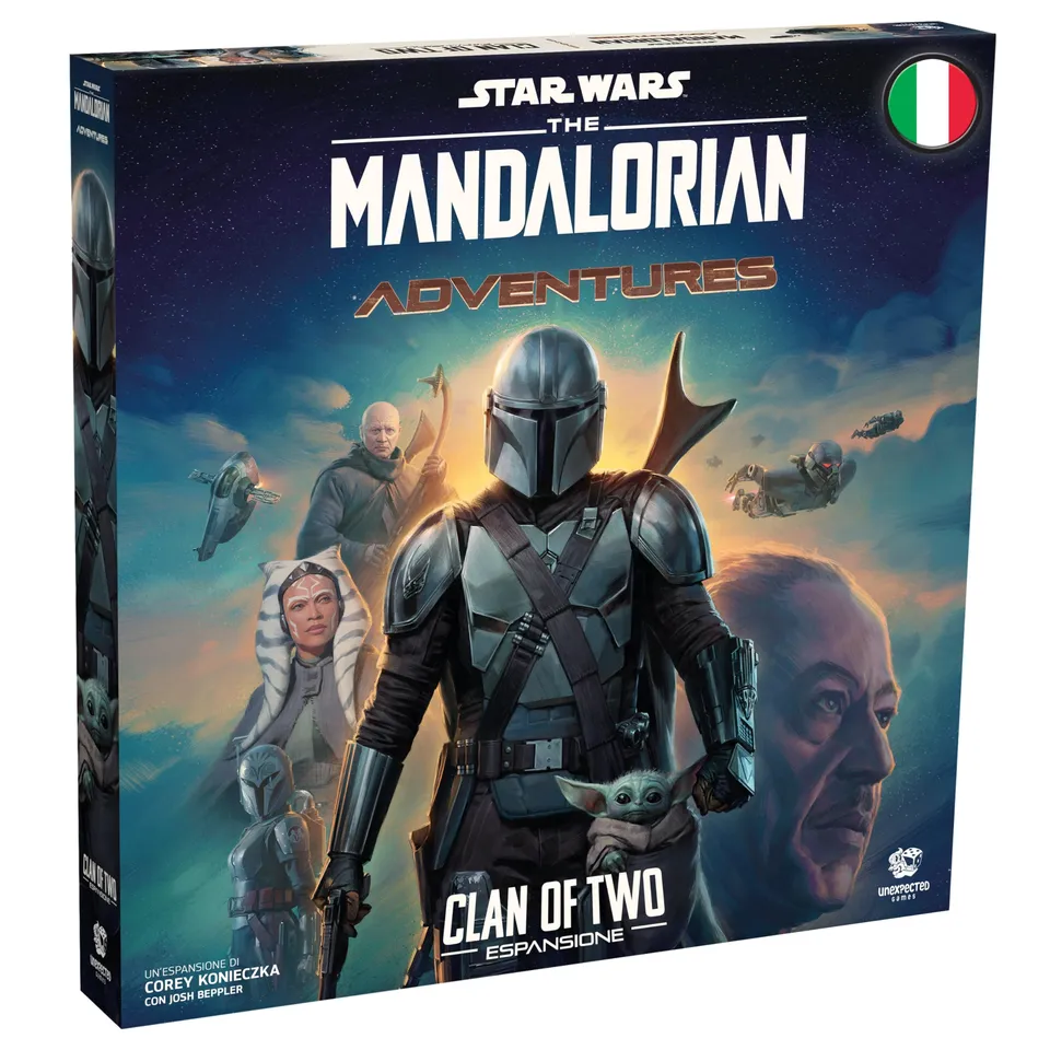 Asmodee Mandalorian Clan of Two espansione gioco 1-4