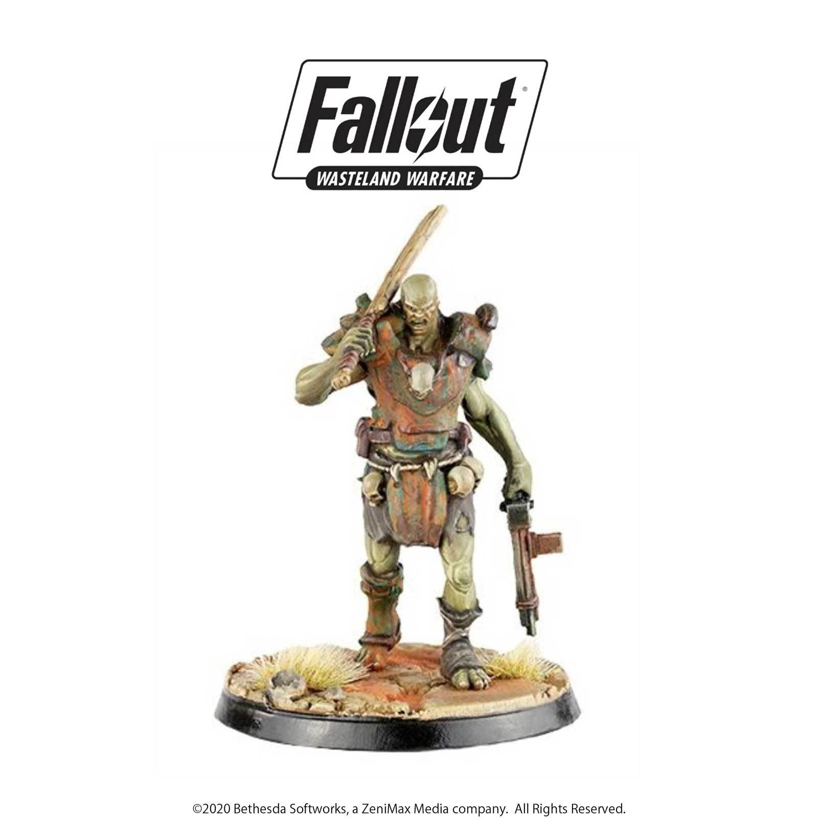 Modiphius Fallout Wasteland Warfare set Super Mutanti 7pz