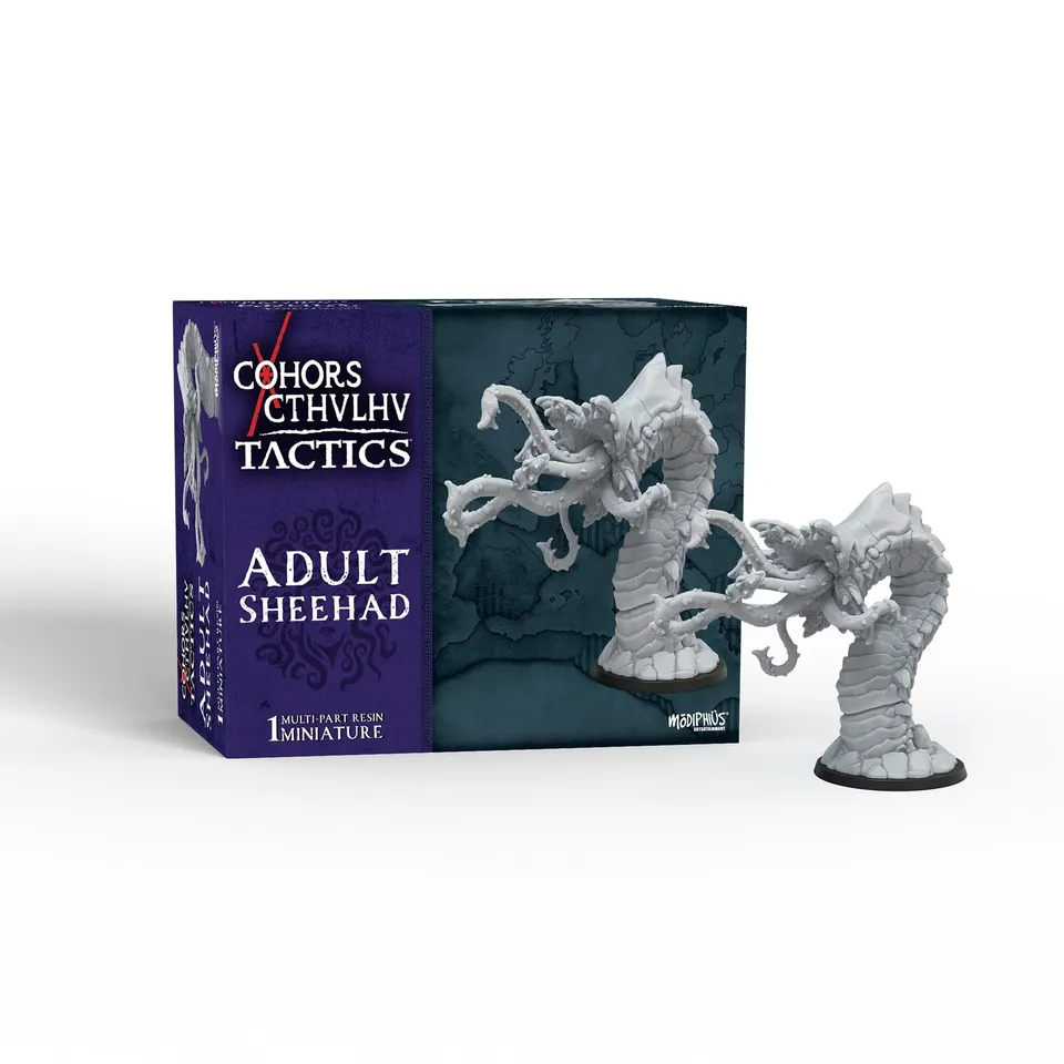 Modiphius Cohors Cthulhu Adult Sheehad miniatura resina 28mm