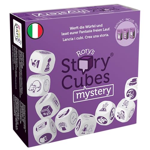 Rory's Story Cubes Mistery gioco di dadi viola 9 cubi