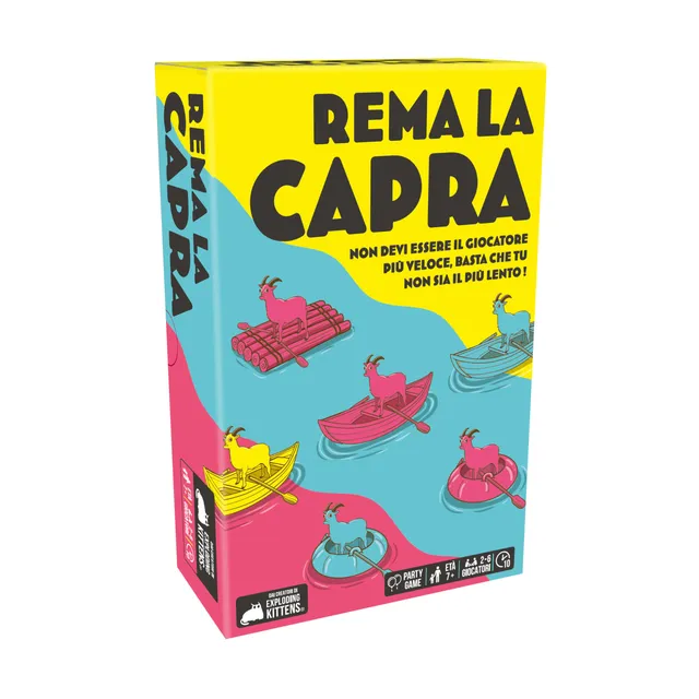 Asmodee Party Games Rema la Capra gioco carte 2-6 giocatori