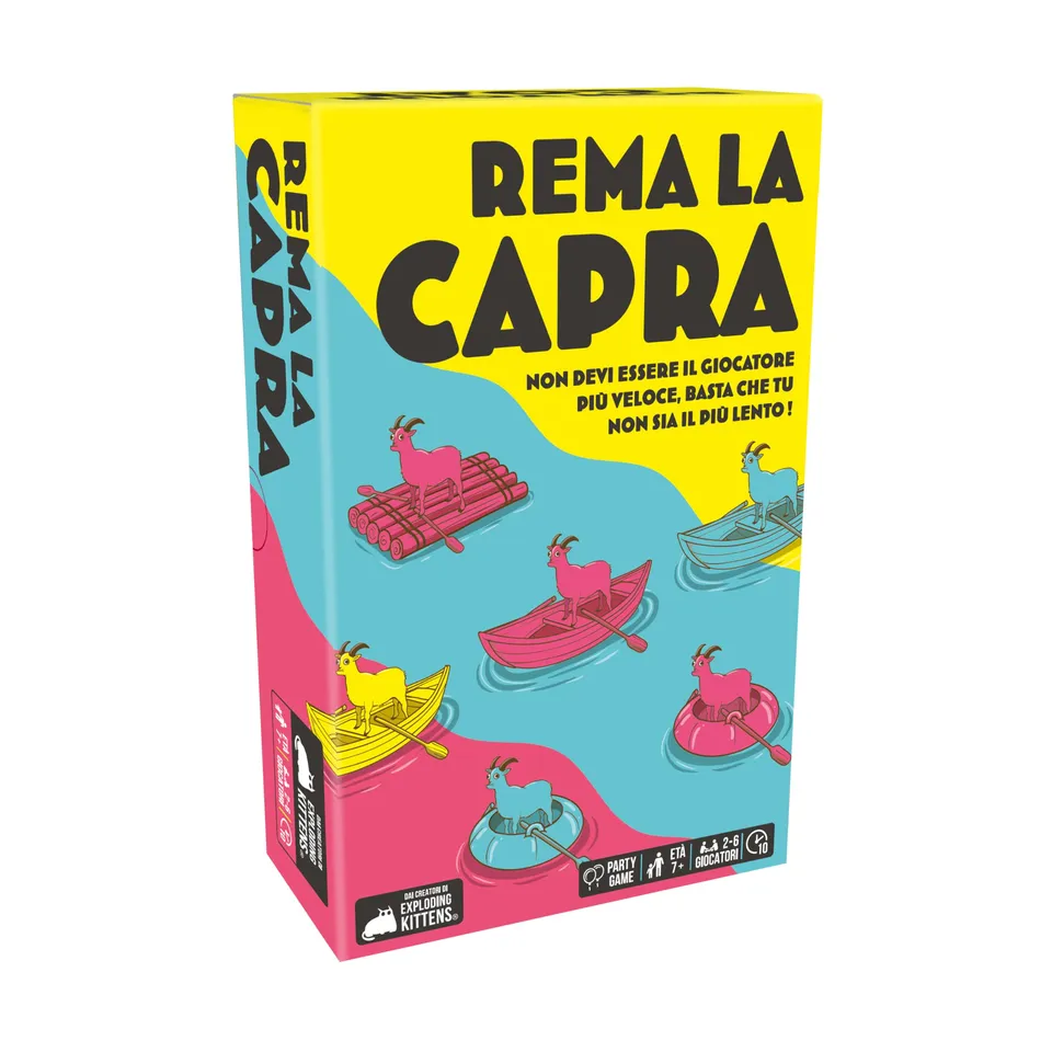 Asmodee Party Games Rema la Capra gioco carte 2-6 giocatori