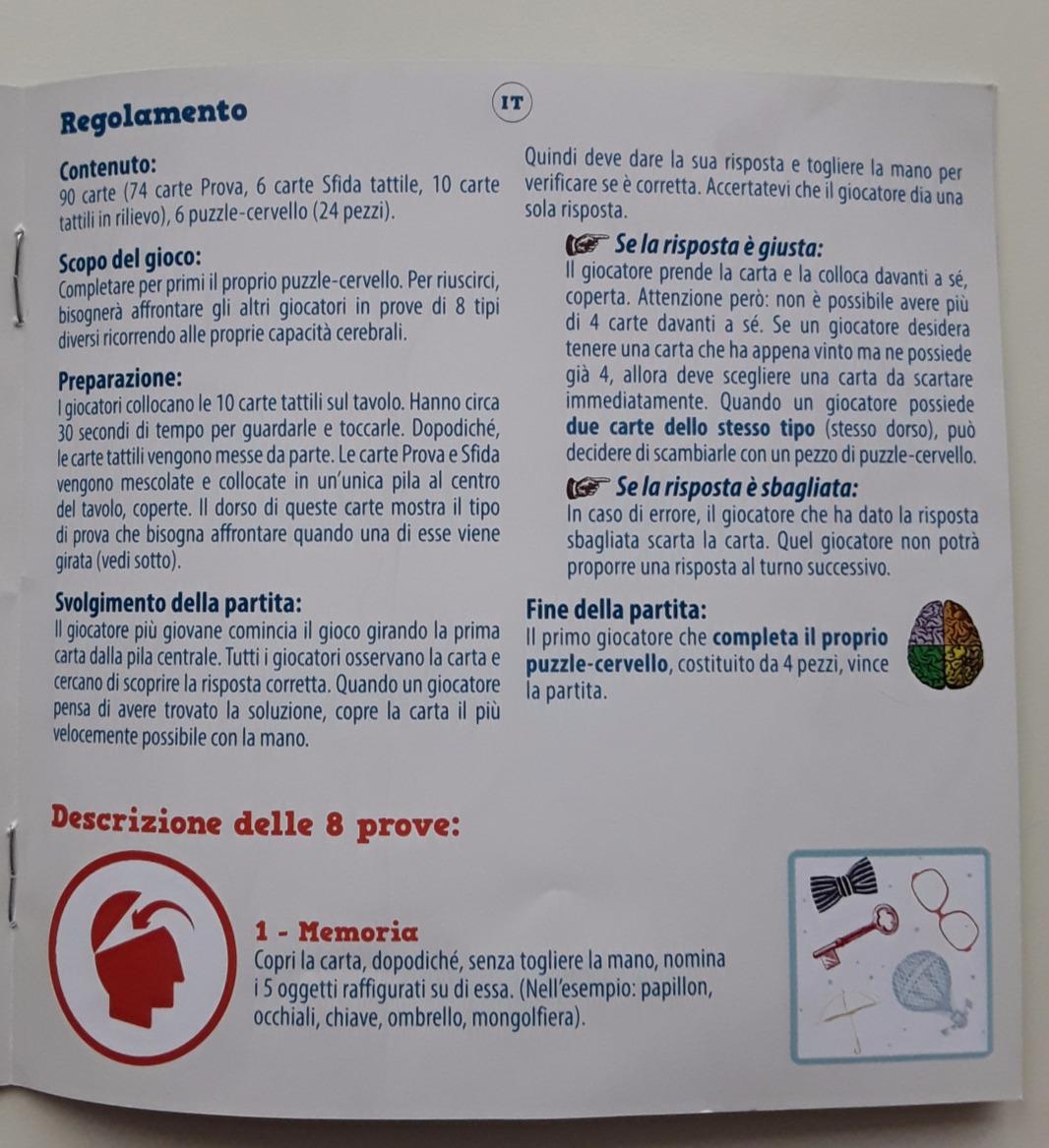 Asmodee Cortex Challenge Azzurro gioco carte cervello 2-6