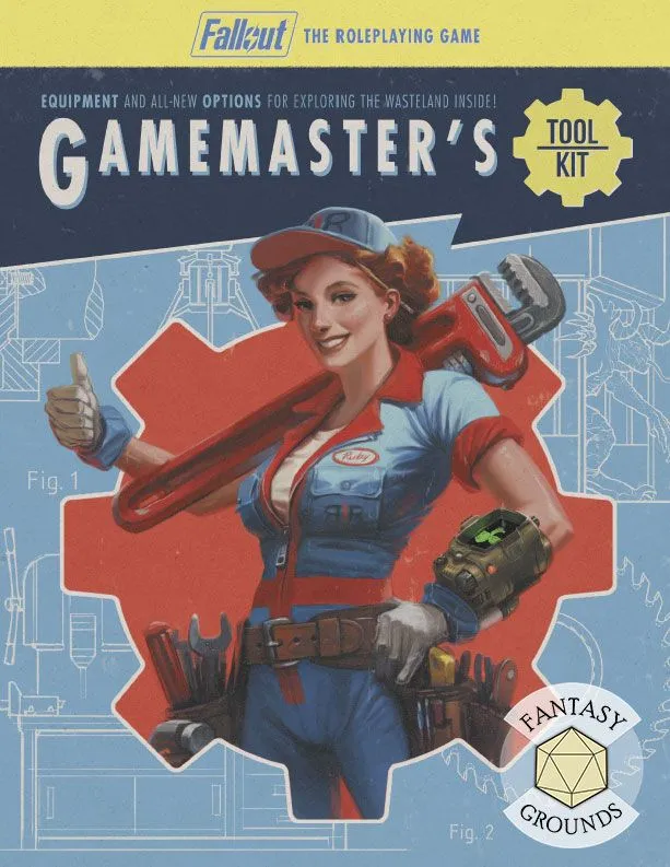 Modiphius Fallout 2d20 GM's Toolkit modulo Fantasy Grounds