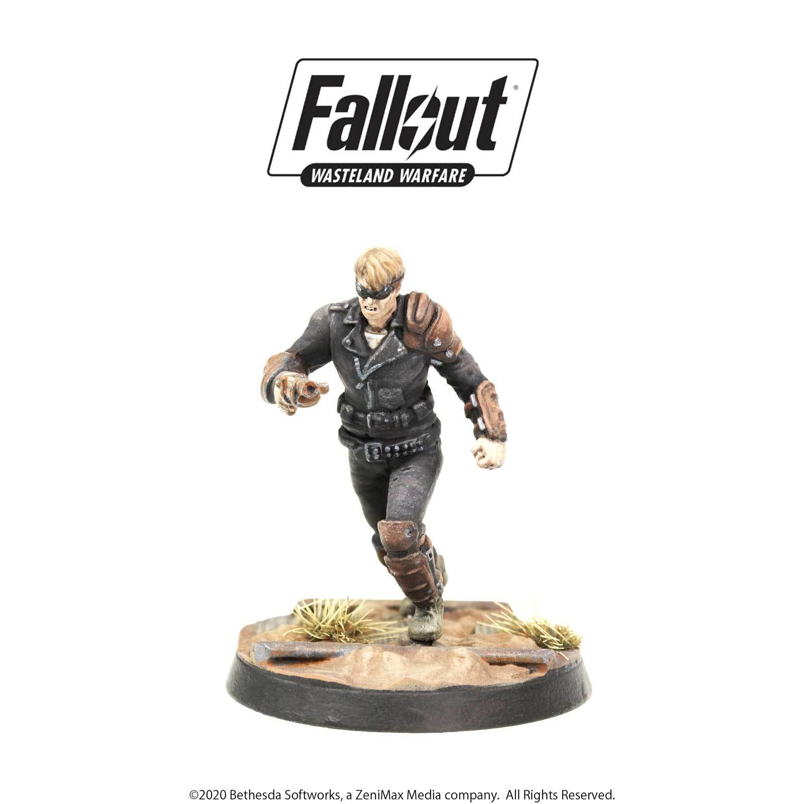 Modiphius Fallout Wasteland Warfare Raiders Core Set 7 miniature