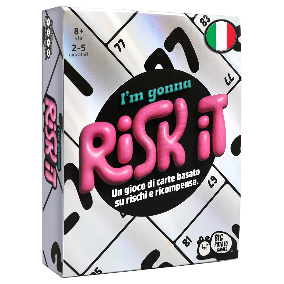 Asmodee Risk It Gioco di Carte Numeri 2-5 Giocatori
