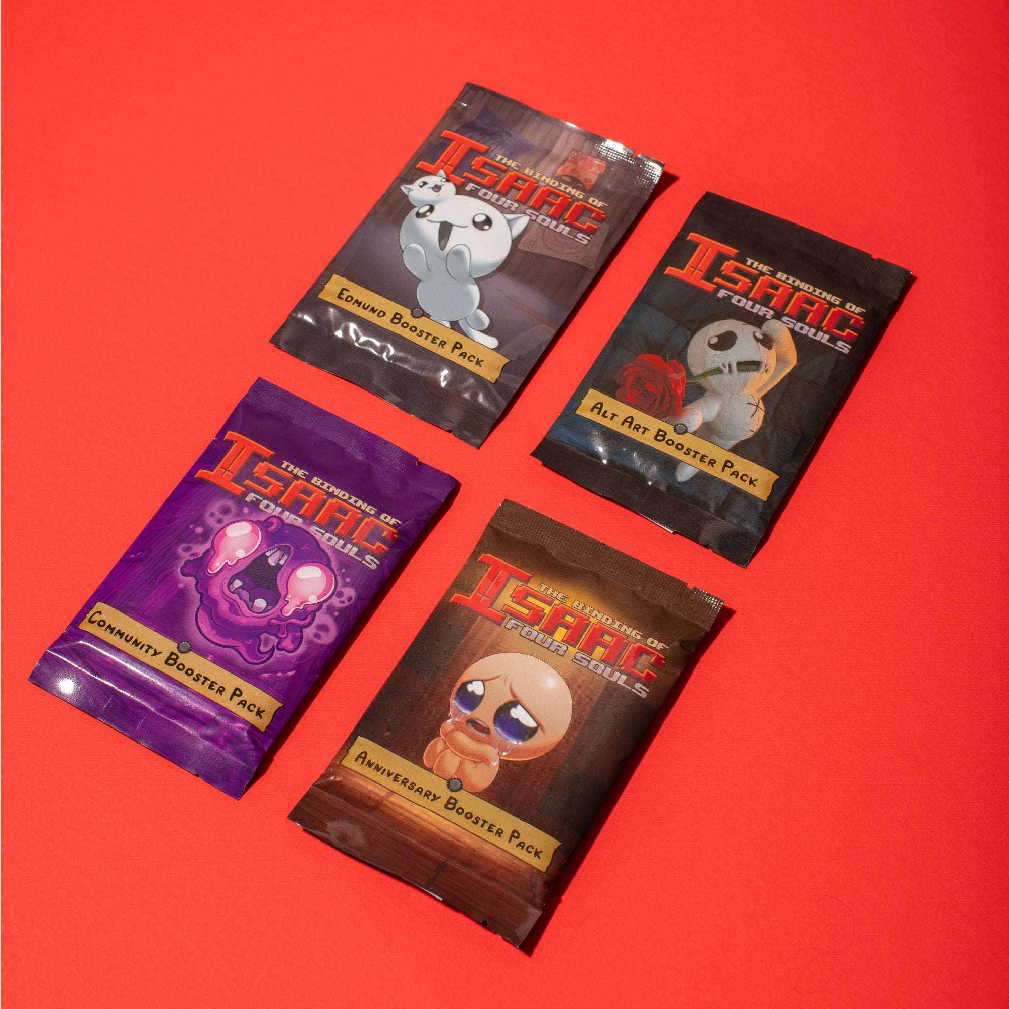 Maestro Binding of Isaac Four Souls bustine bundle carte