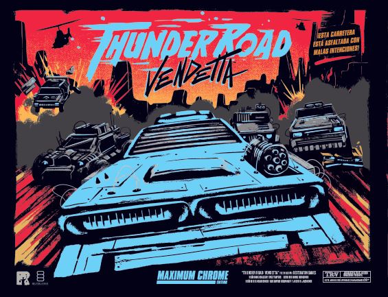 Thunder Road Vendetta gioco da tavolo edizione base corse