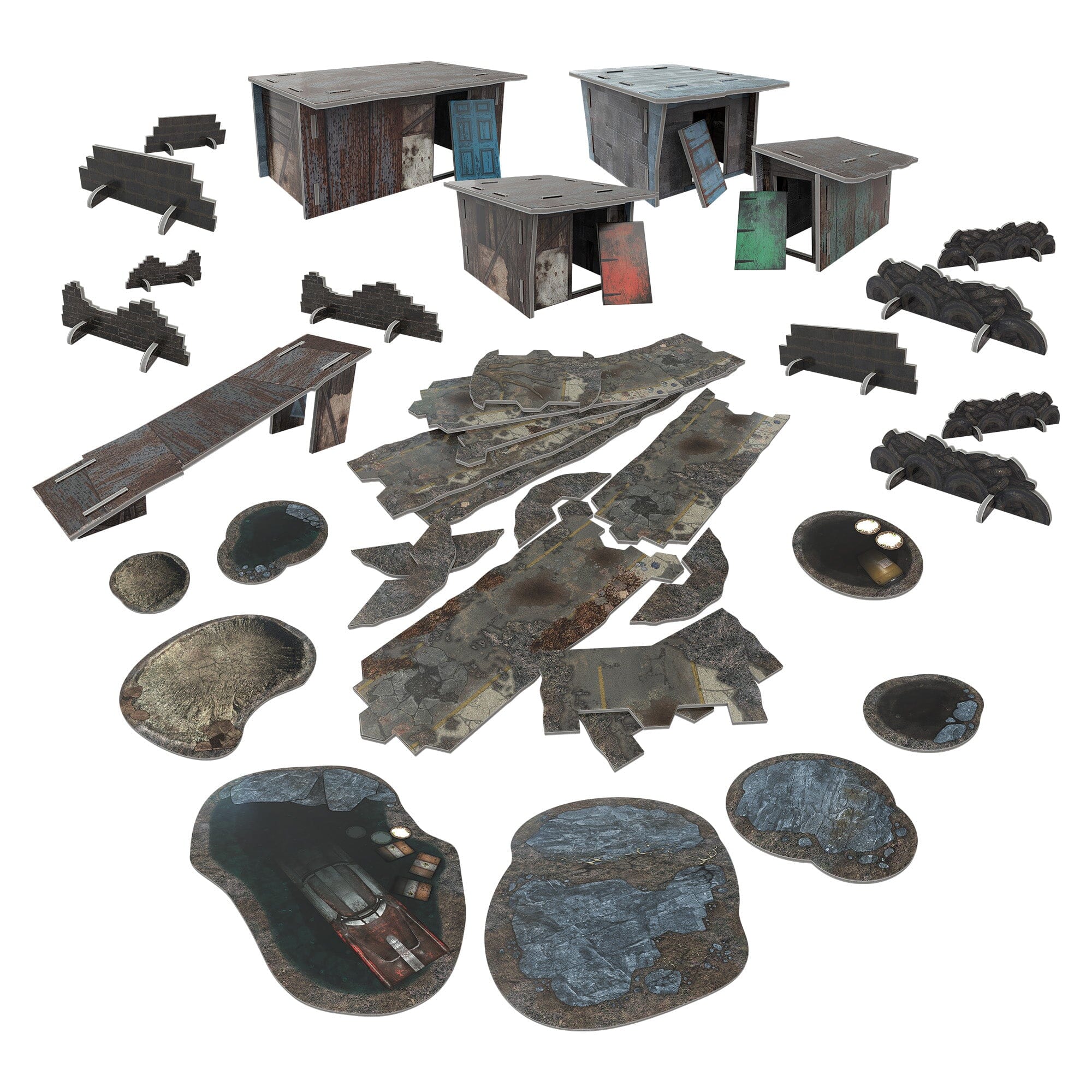 Modiphius Fallout: Wasteland Warfare Warbands Faction Bundle miniature