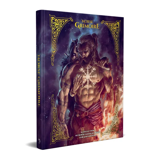 Journey to Ragnarok Norse Grimoire manuale GDR 5e rune 192 pagine