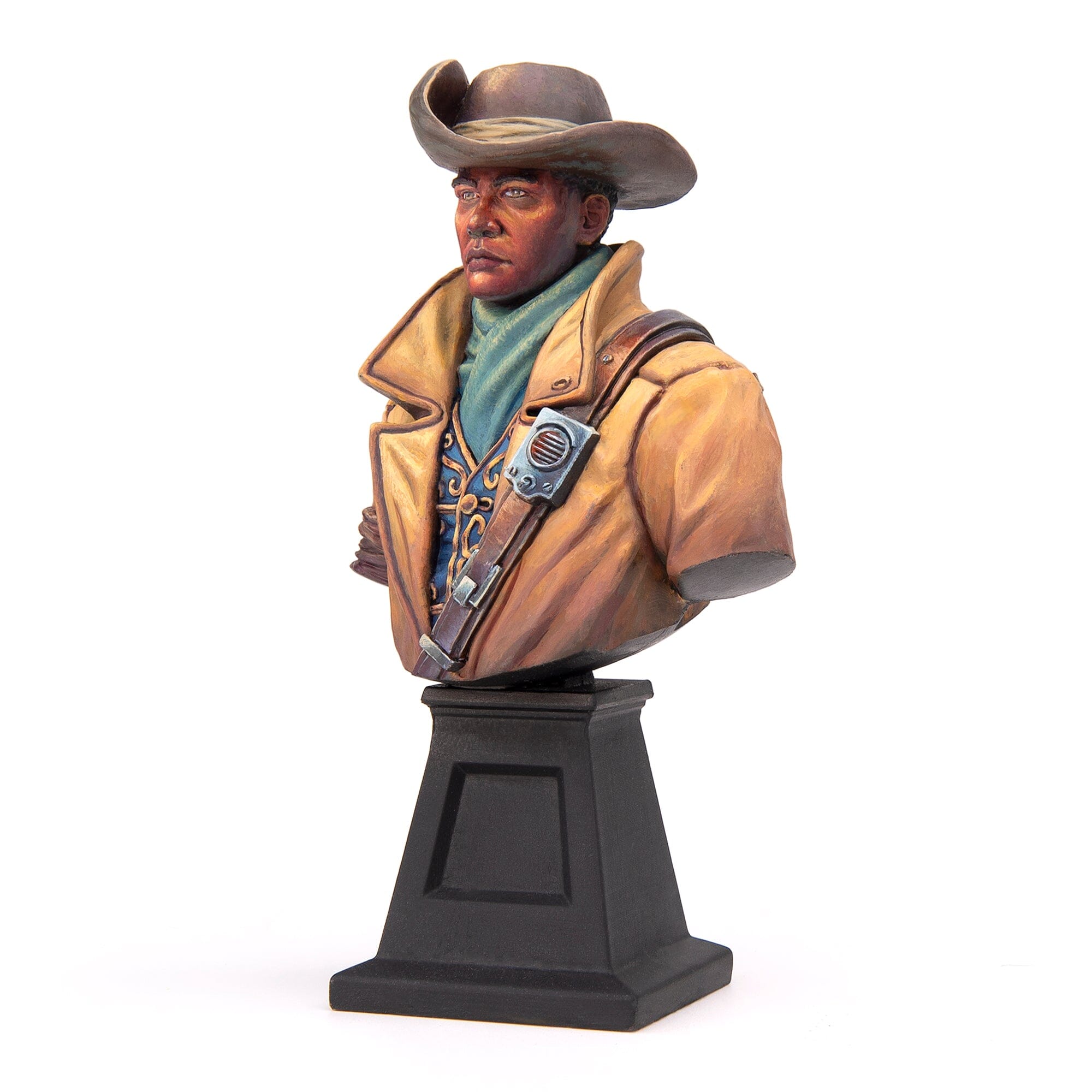 Fallout Factions Preston Garvey busto resina 90mm da dipingere