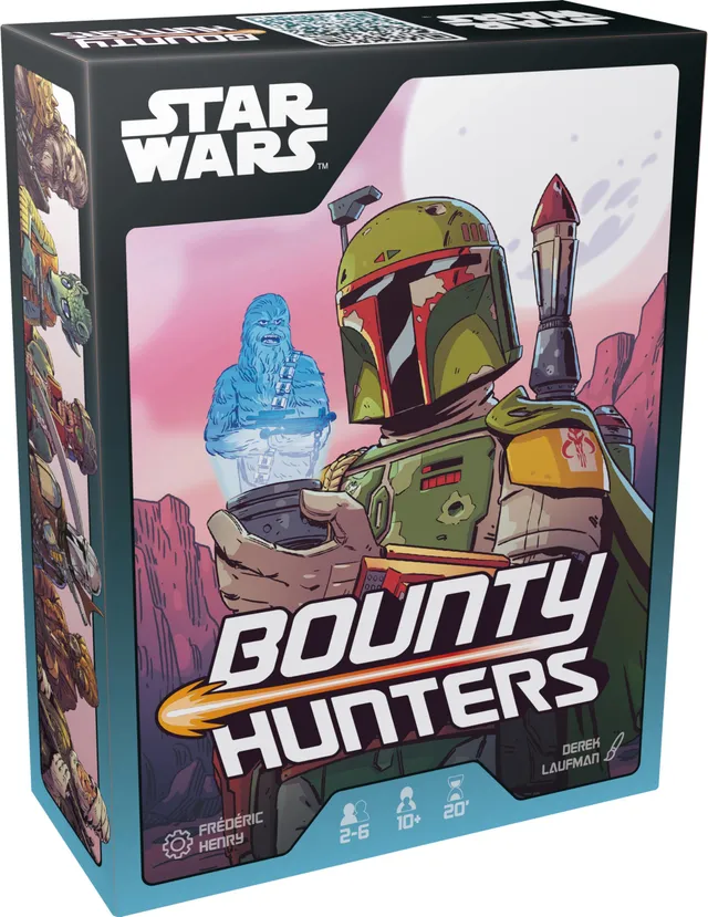 Asmodee Star Wars Bounty Hunters gioco carte 2-6 giocatori