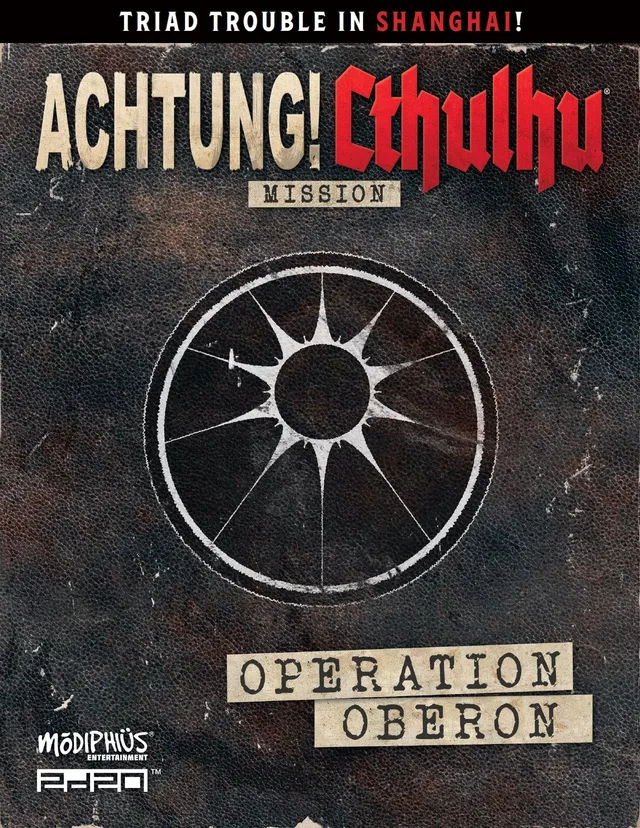 Modiphius Achtung! Cthulhu Operation Oberon avventura PDF 26 pagine