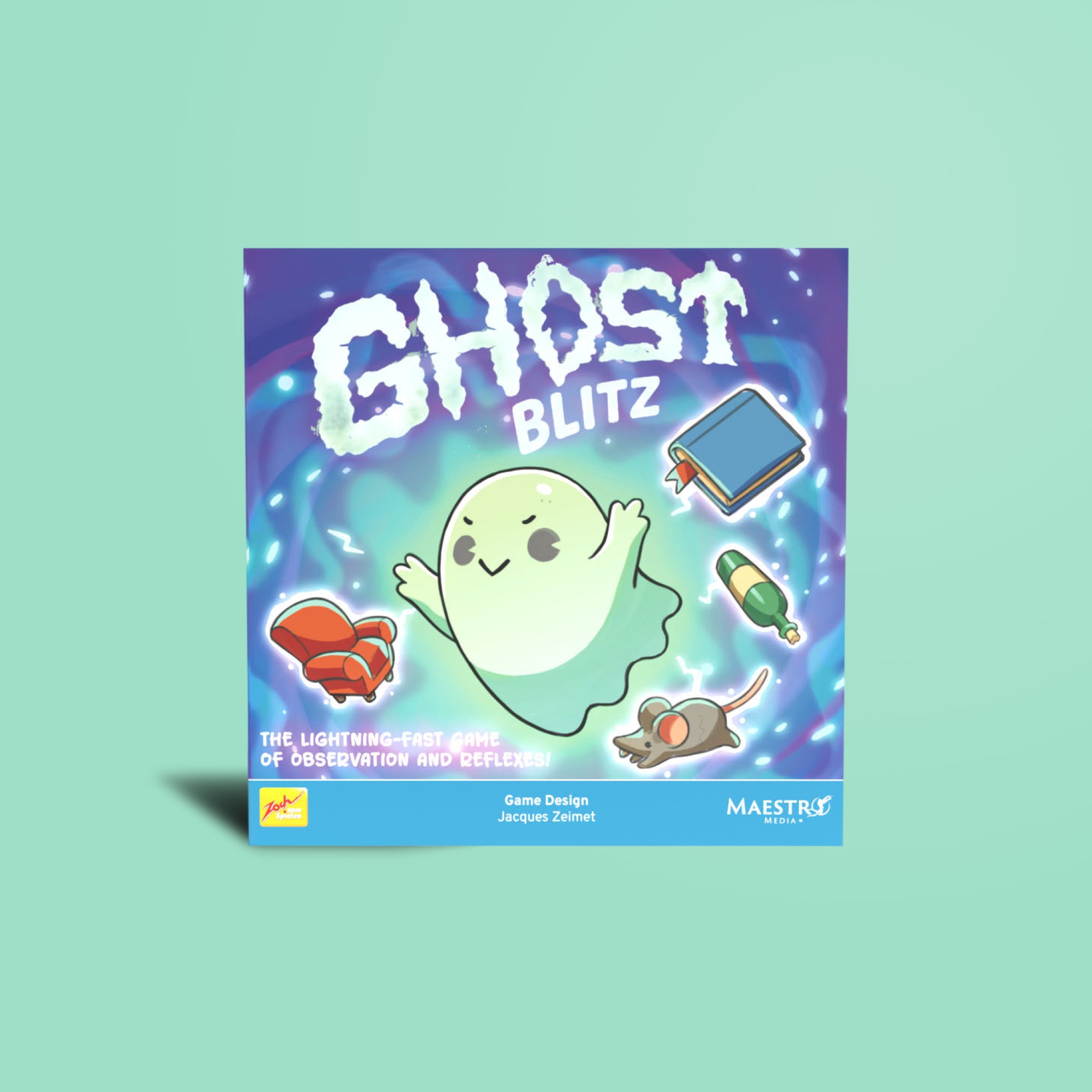 Maestro Media Ghost Blitz Gioco da Tavolo Riflessi Legno