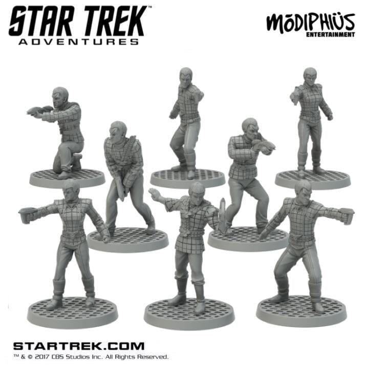 Modiphius Star Trek Adventures Romulan Strike Team miniature STL