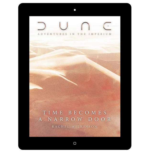 Modiphius Dune Time Becomes a Narrow Door avventura PDF 20 pagine
