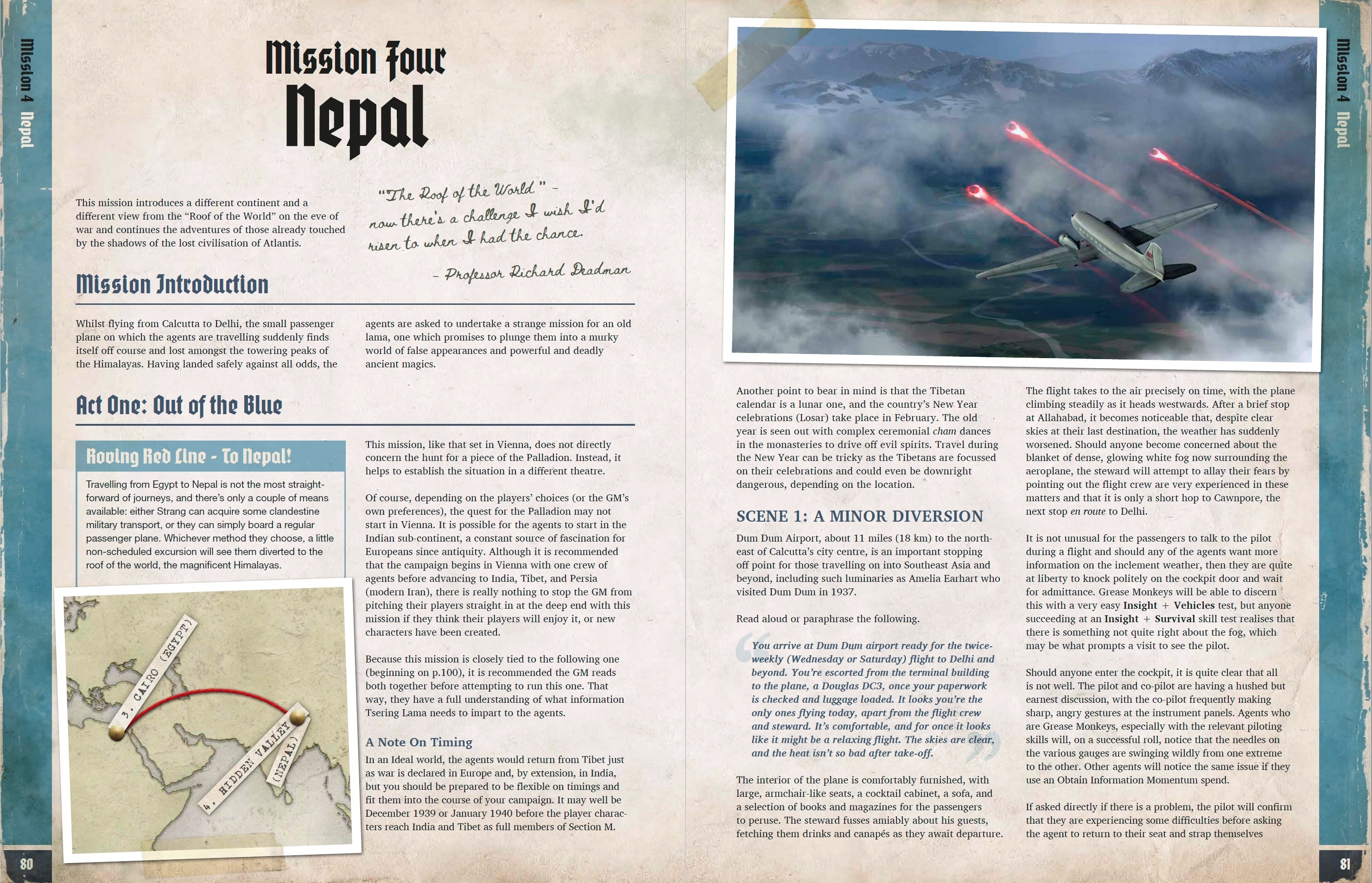 Modiphius Achtung! Cthulhu Shadows of Atlantis Manuale 2d20 230p