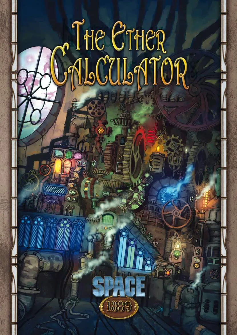 Modiphius Space 1889 The Ether Calculator avventura libro