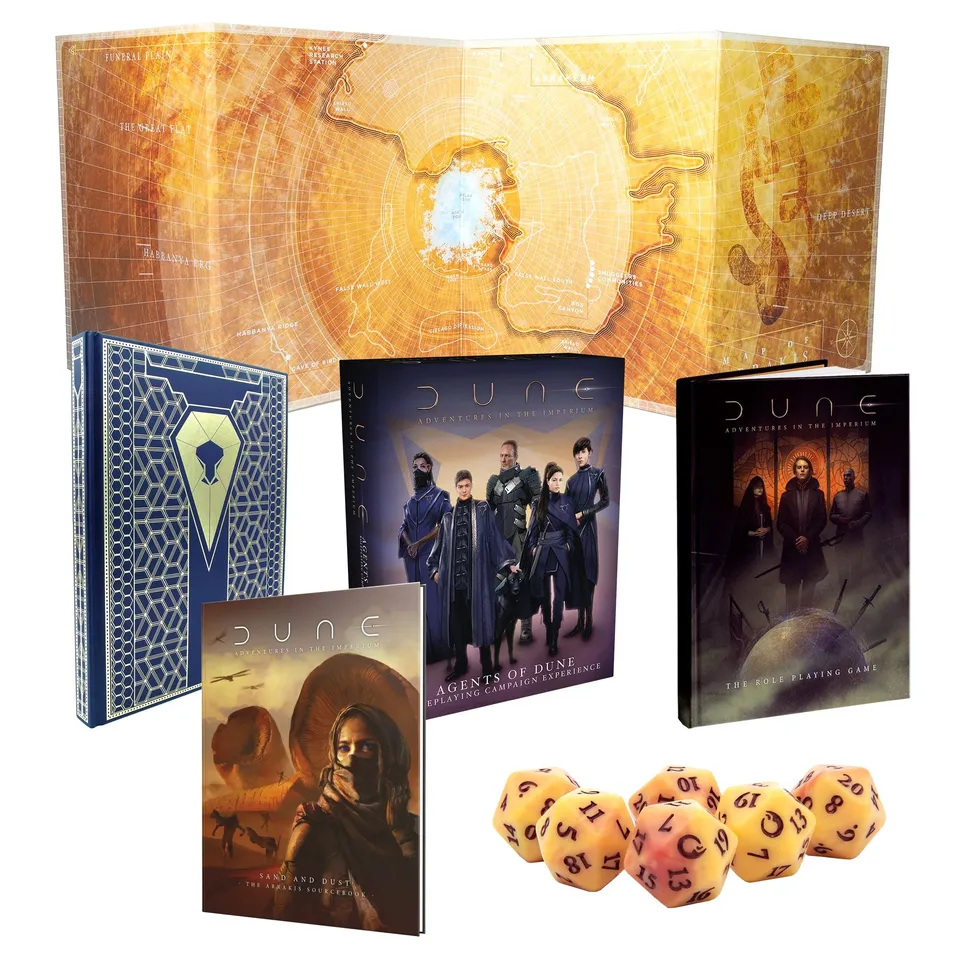 Modiphius Dune Adventures in the Imperium Corrino Megabundle gdr