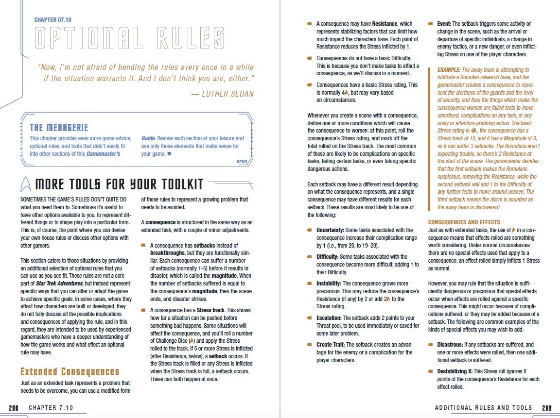 Modiphius Star Trek Adventures Gamemaster's Guide PDF 248 pagine