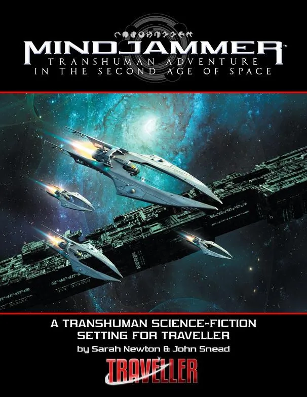 Mindjammer Transhuman Adventure Traveller libro 384 pagine