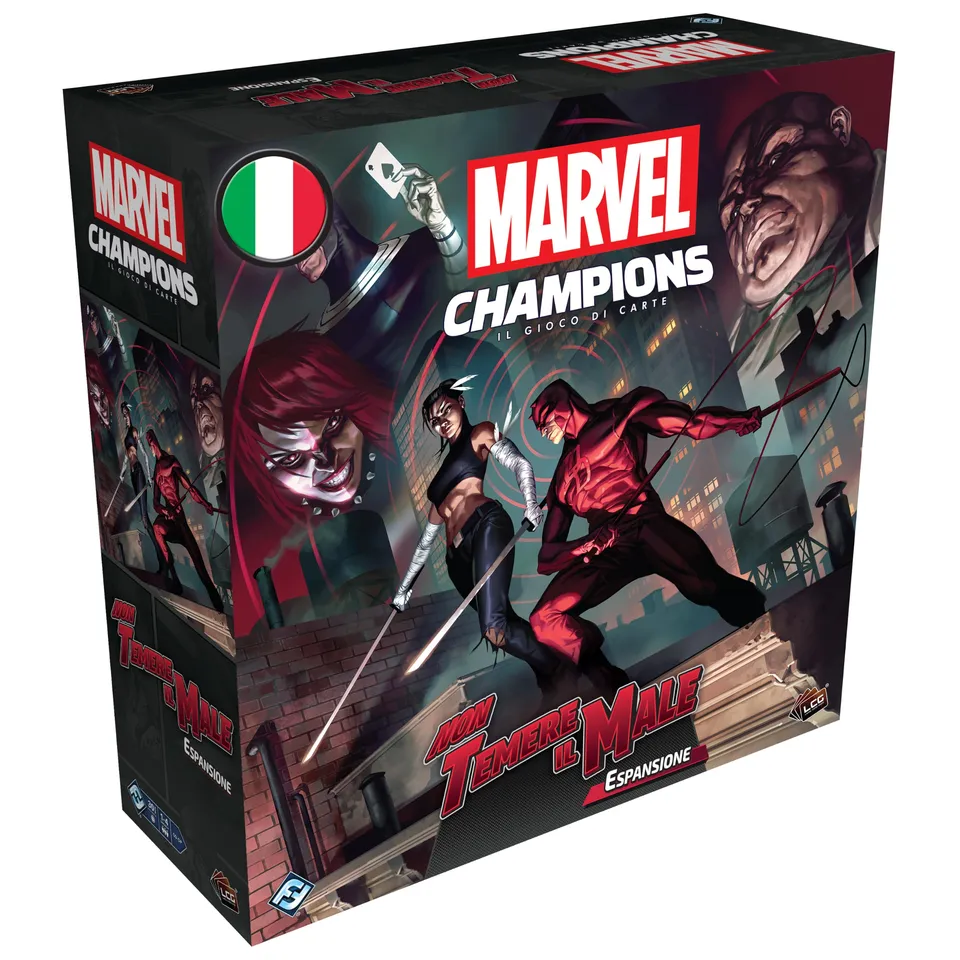 Marvel Champions Non Temere il Male espansione gioco carte italiano