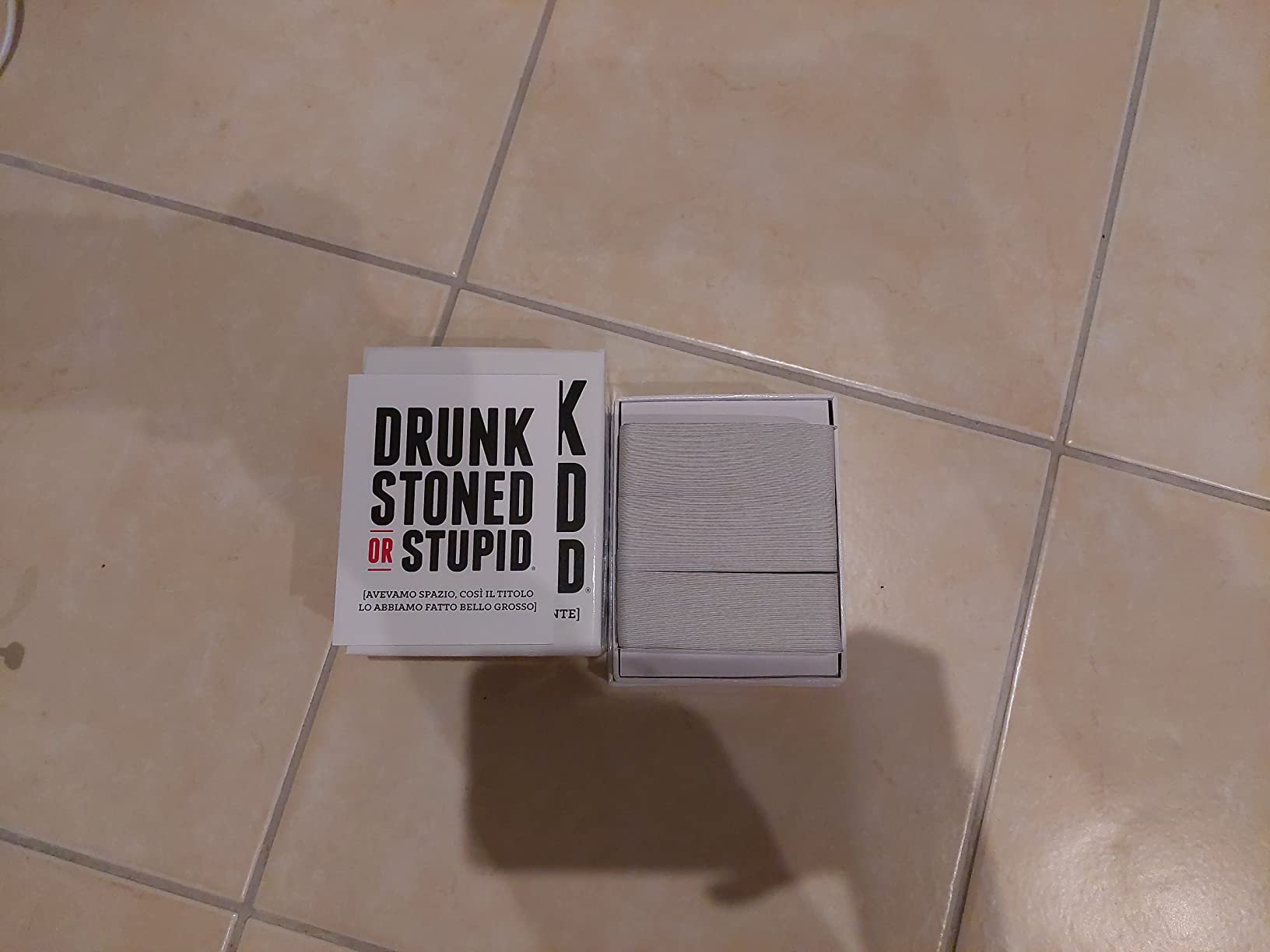 Drunk Stoned or Stupid Party Game Carte Amici 18+ Anni