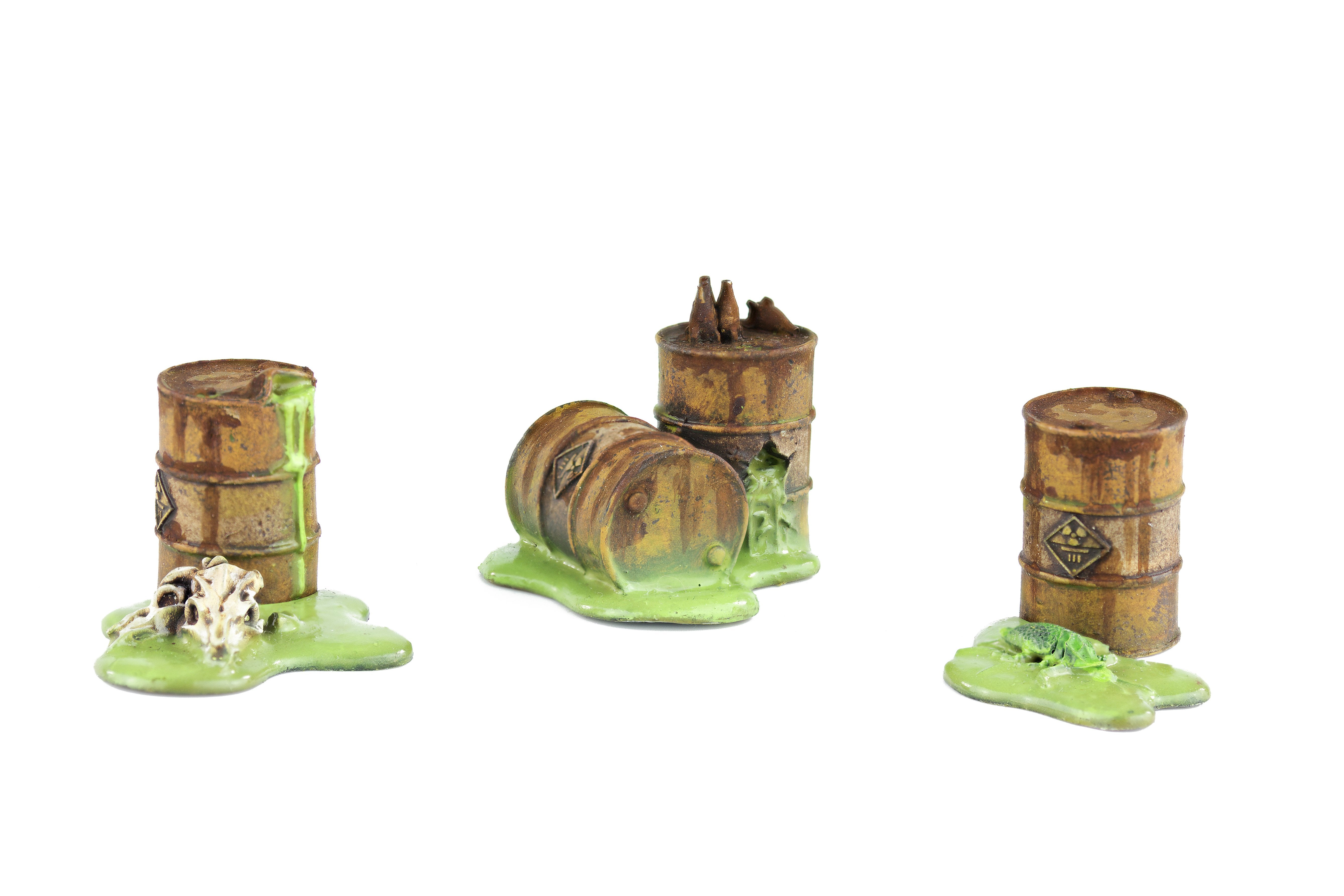 Modiphius Fallout Wasteland Warfare Starter Scenic Set terrain resina
