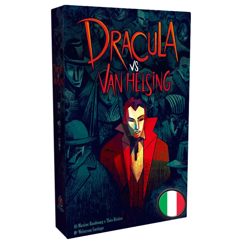 Asmodee Dracula vs Van Helsing gioco strategico 2 giocatori