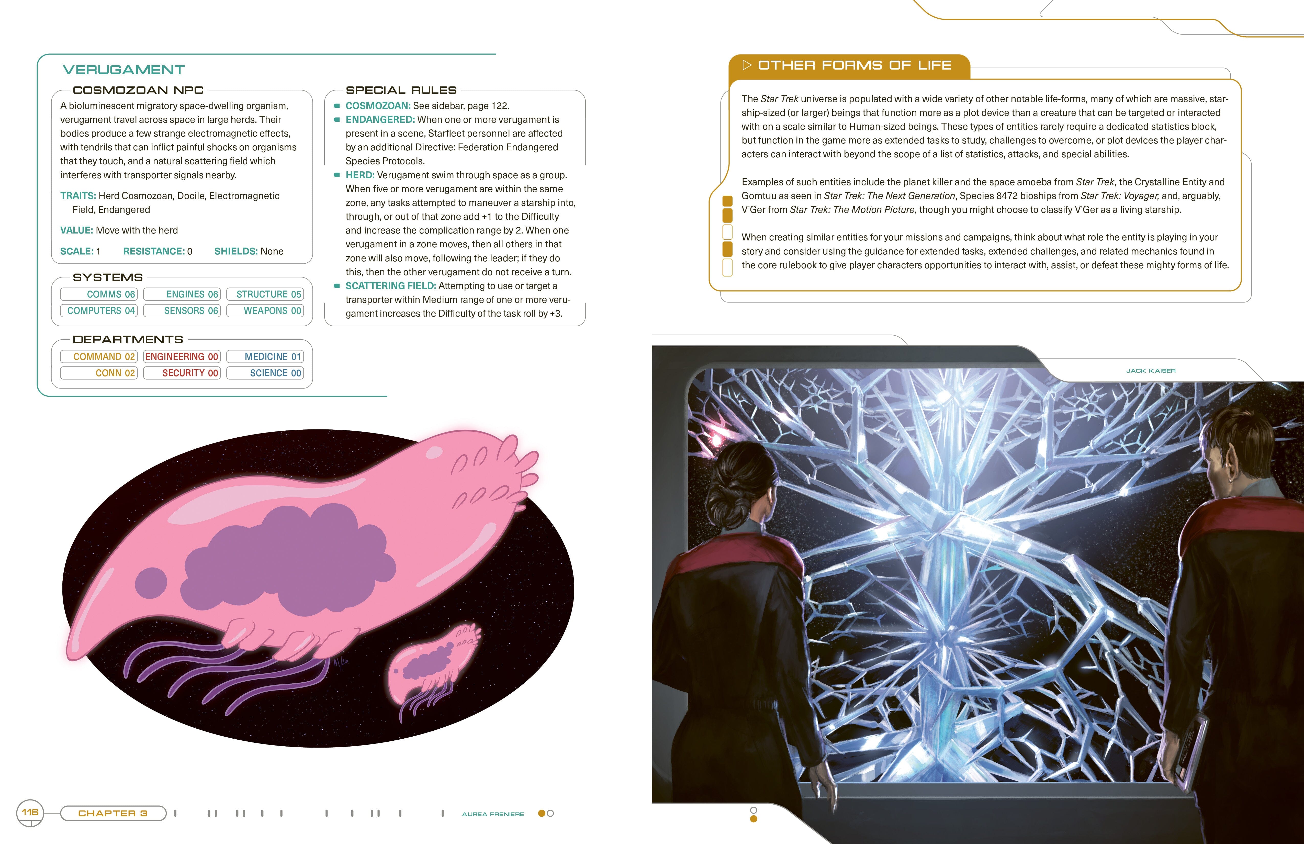 Star Trek Adventures Allies and Adversaries sourcebook pdf 128 pagine