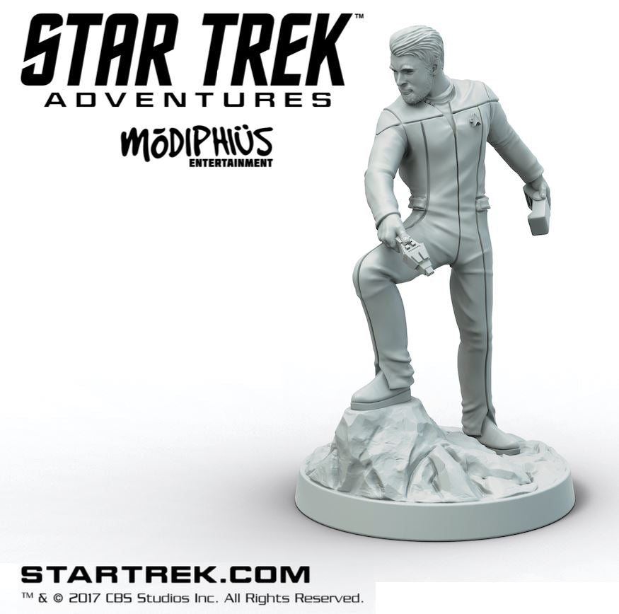 Modiphius Star Trek Adventures William Riker miniatura STL 32mm