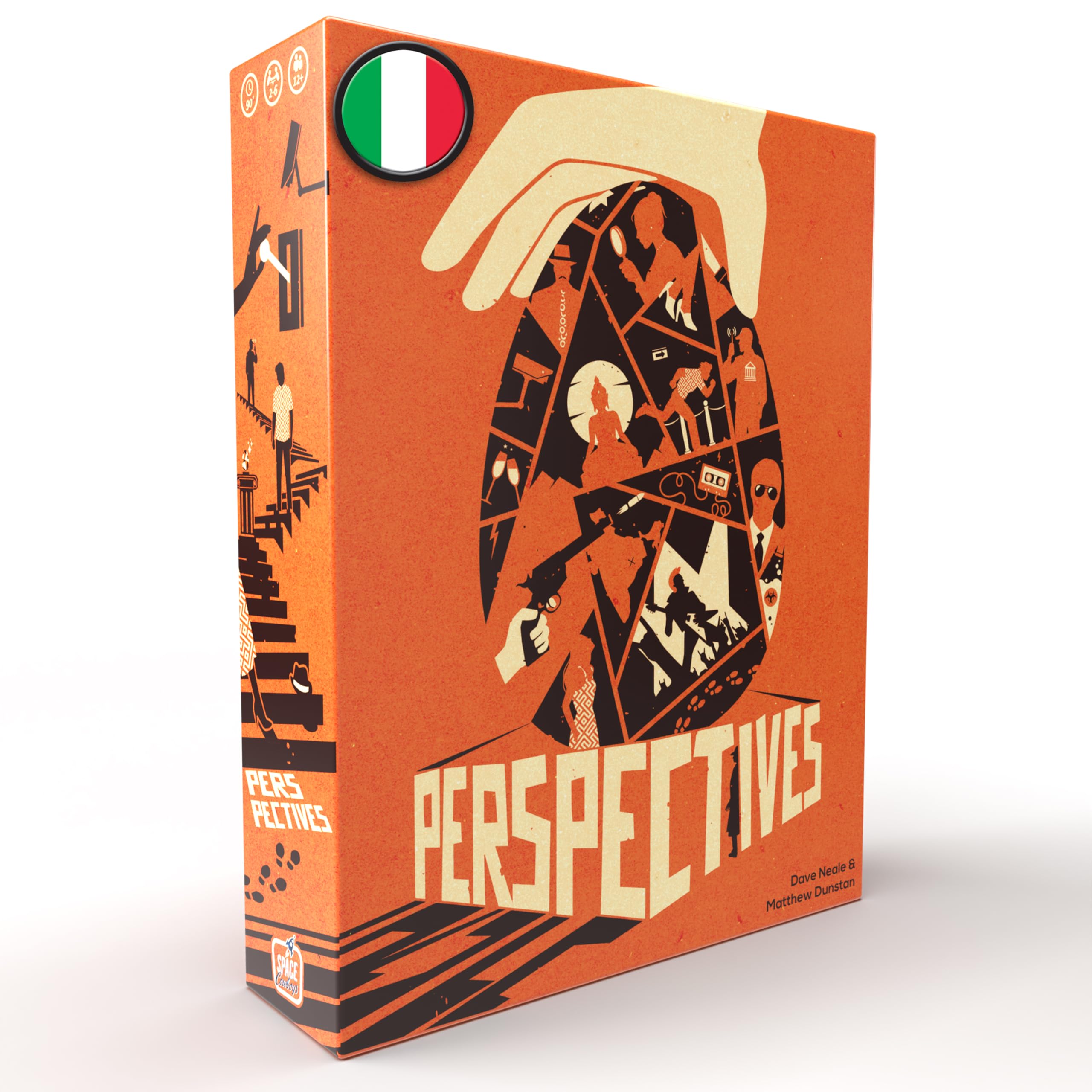 Asmodee Perspectives Arancione gioco tavolo cooperativo 3 casi 90 min