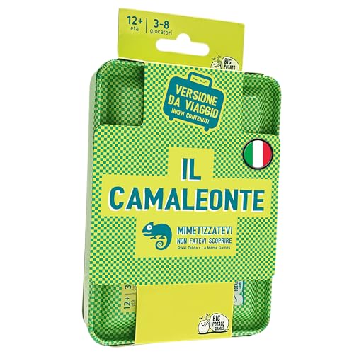 Asmodee Il Camaleonte Travel carte gioco party 3-8 giocatori