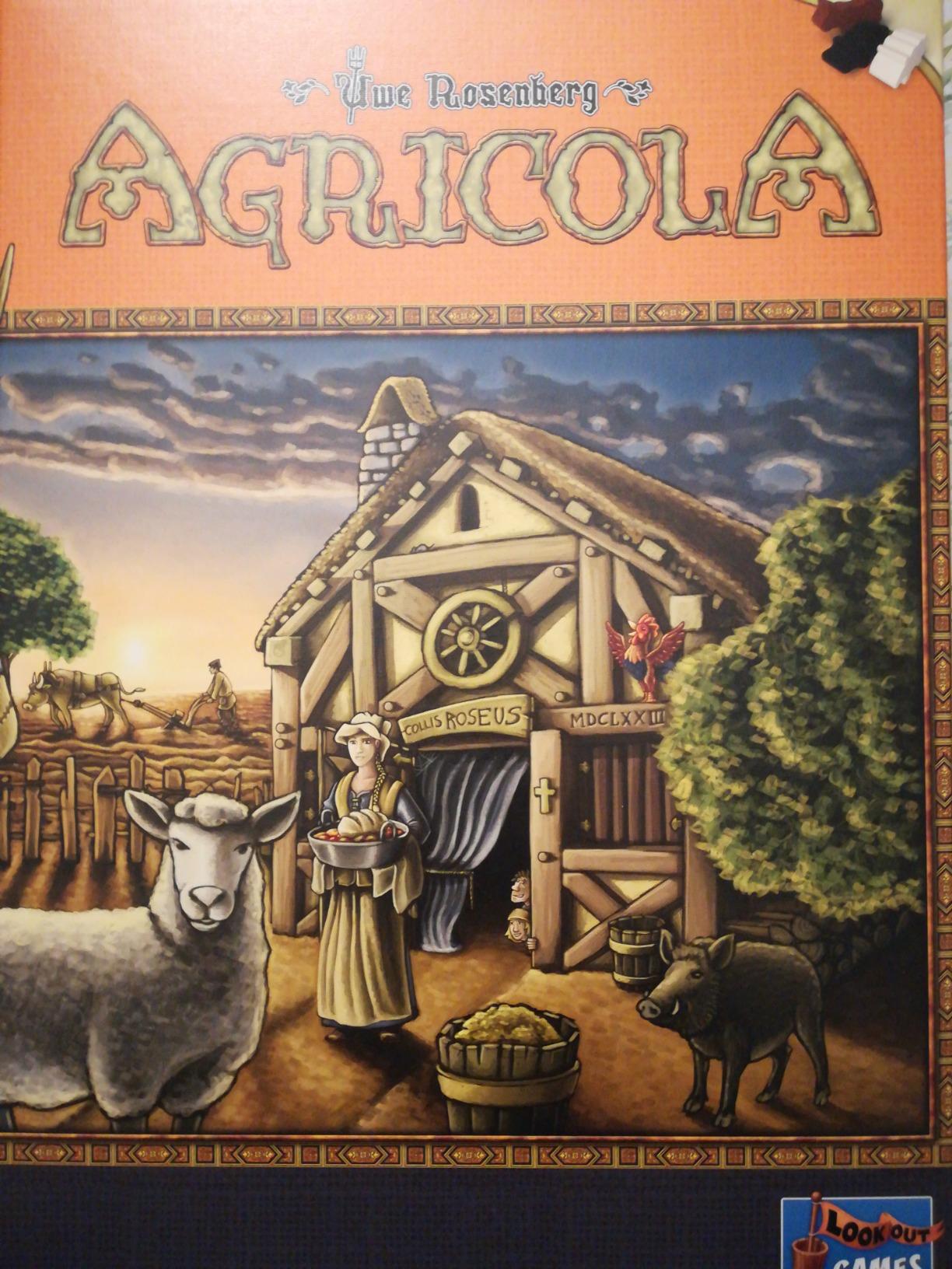 Asmodee Agricola gioco tavolo gestionale fattoria 1-4