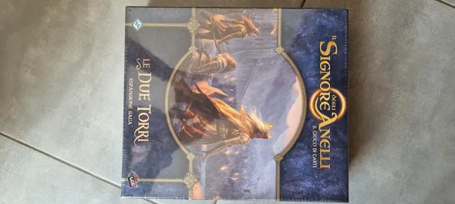 Asmodee Il Signore degli Anelli Le Due Torri espansione saga LCG
