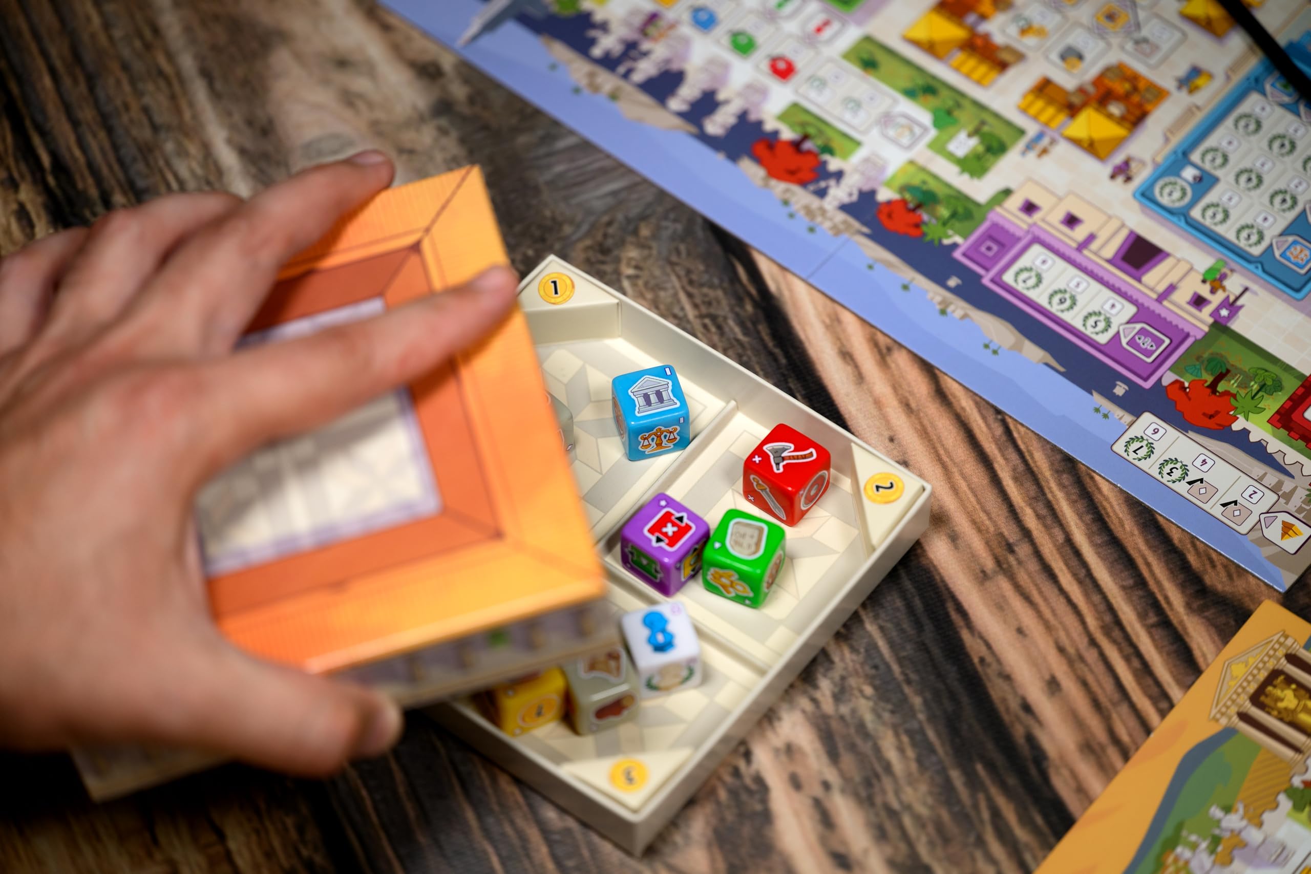 Asmodee 7 Wonders Dice gioco da tavolo roll & write italiano