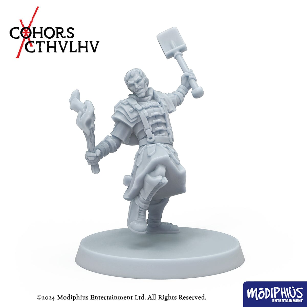 Modiphius Cohors Cthulhu Heroes Laurium Set 2 File STL 6 miniature