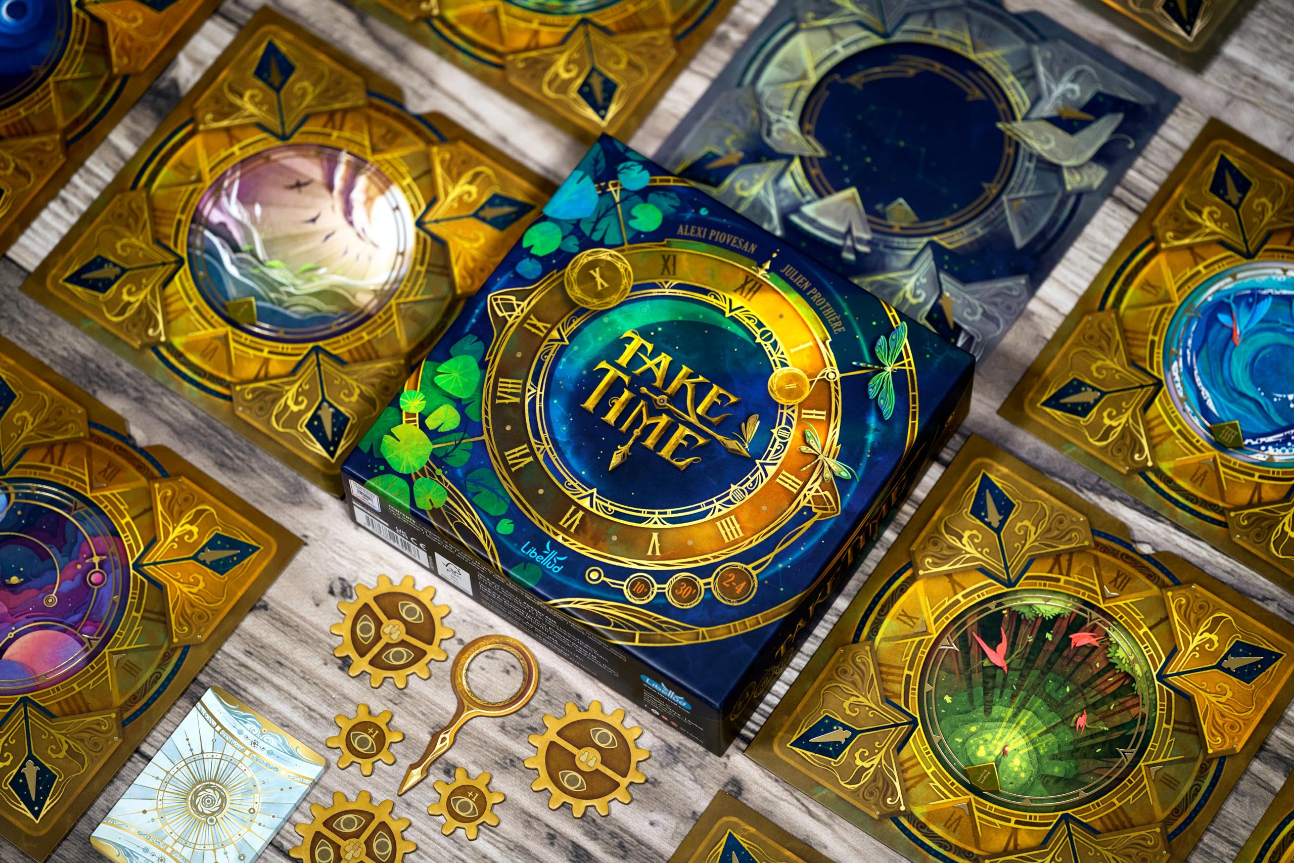 Asmodee Take Time Gioco Base gioco deduzione collaborativo orologi