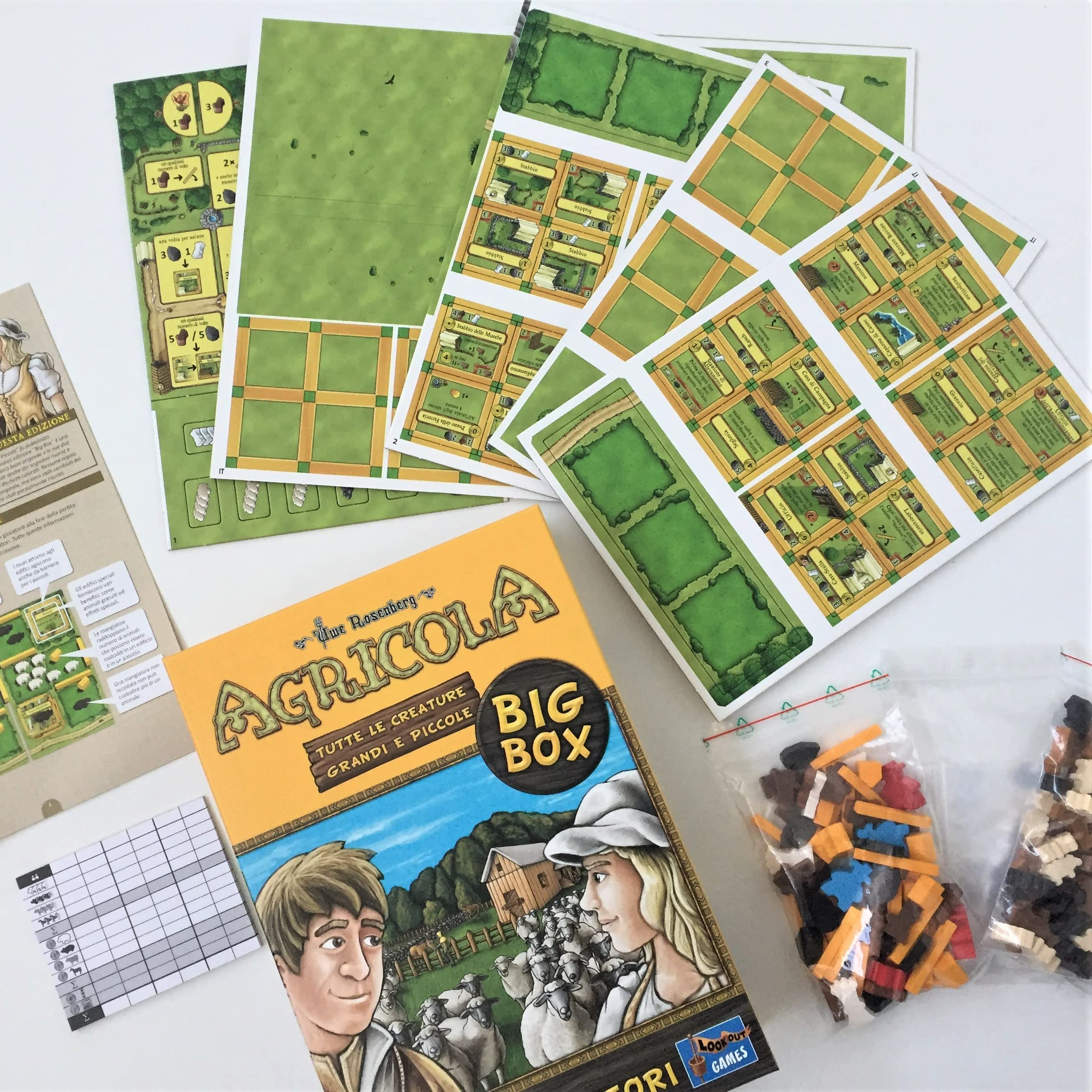 Asmodee Agricola Tutte Creature gioco 2 giocatori Big Box 30 min