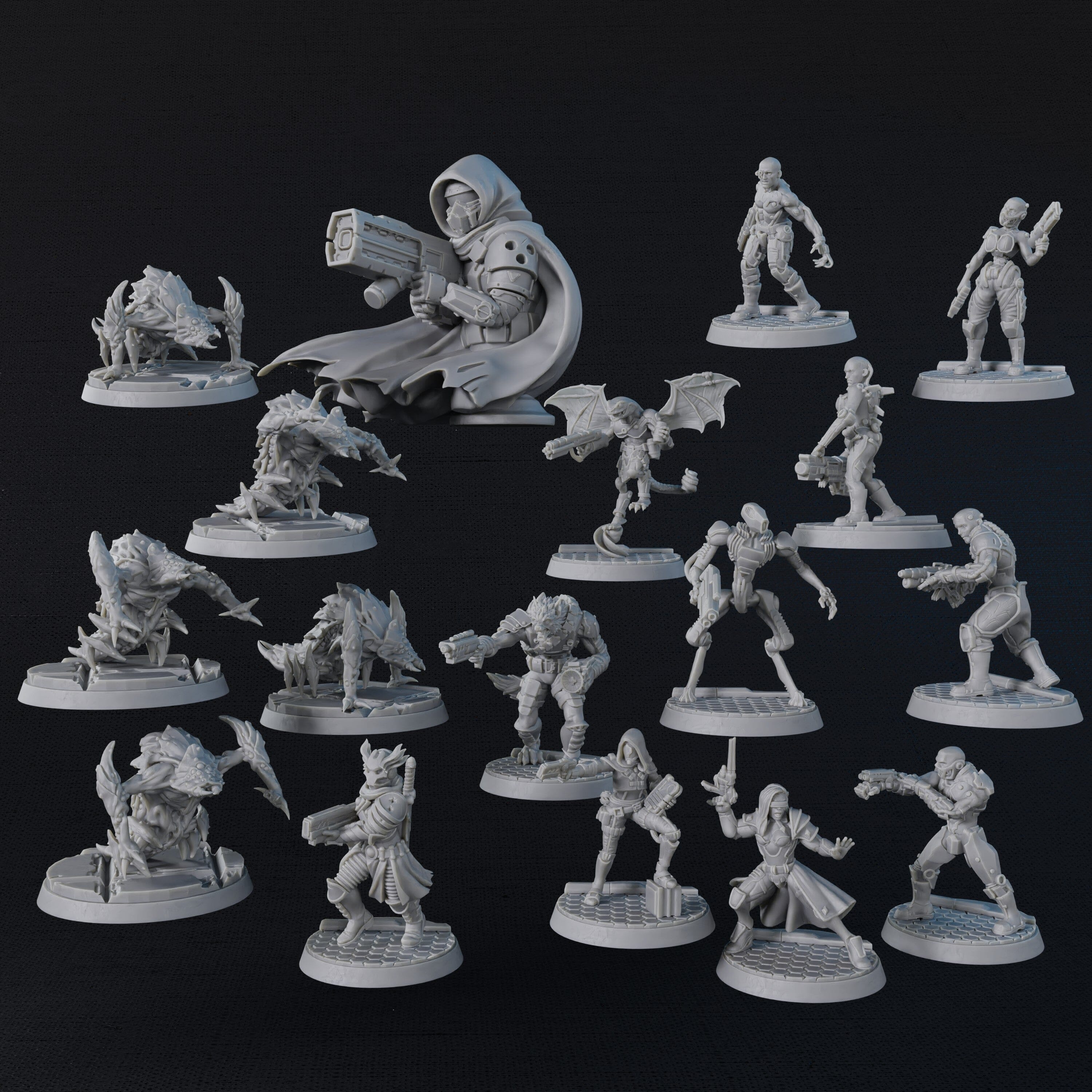 Five Parsecs Titan Forge Complete Bundle file STL miniature terrain