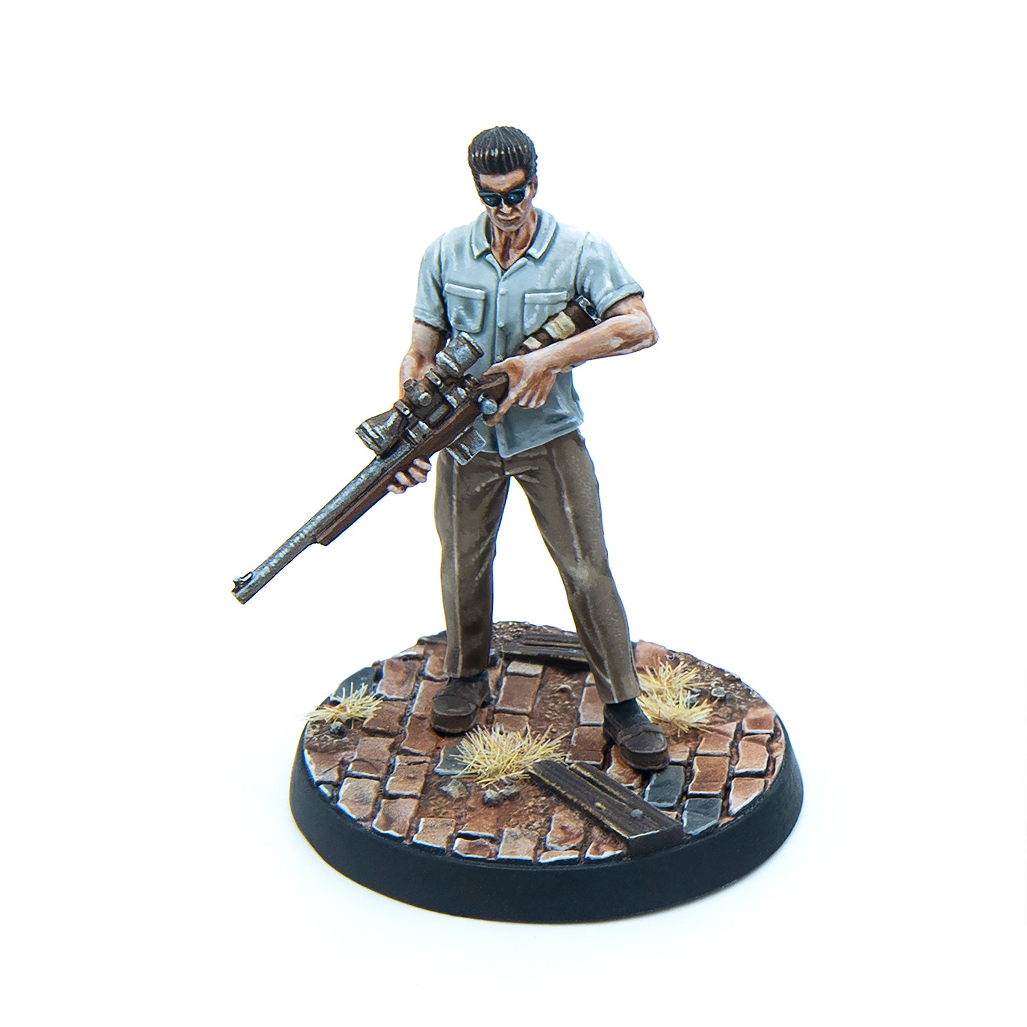 Fallout Wasteland Warfare Railroad Operatives miniature Glory Deacon