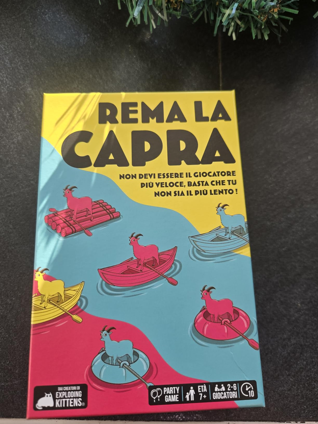 Asmodee Party Games Rema la Capra gioco carte 2-6 giocatori