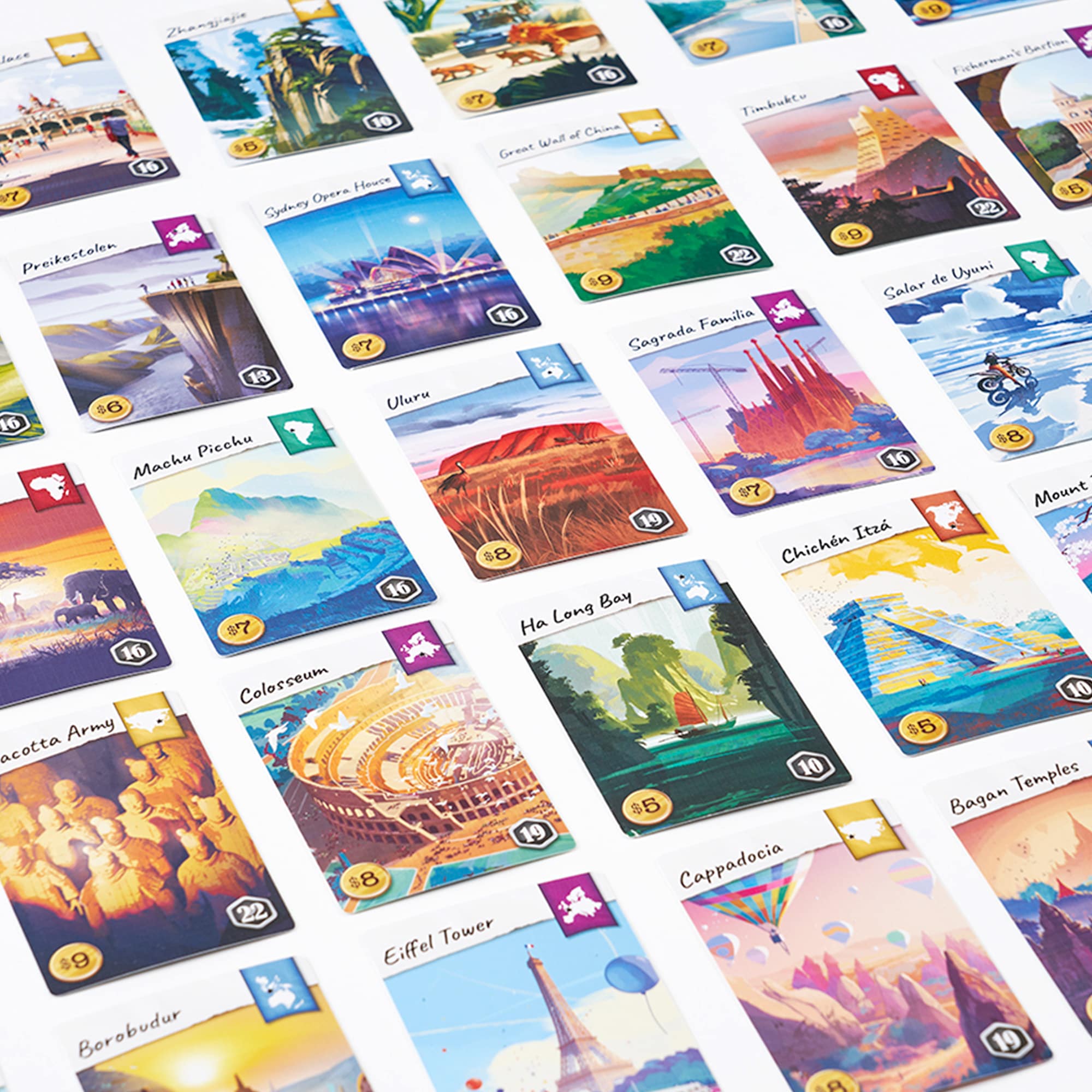 Trekking the World Second Edition gioco da tavolo viaggio