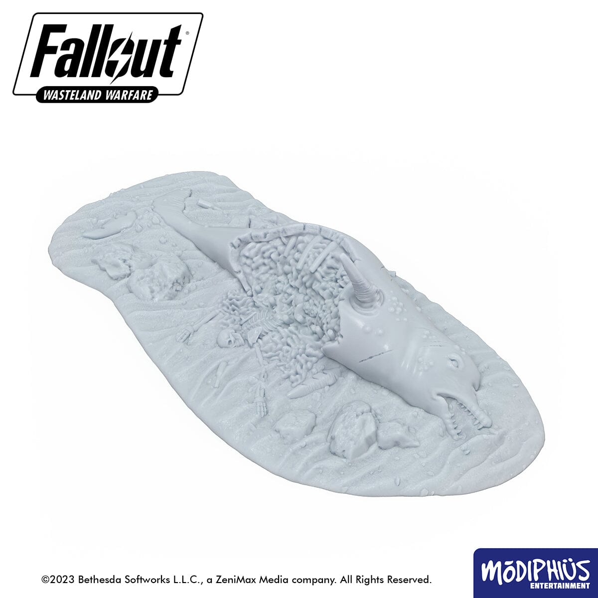 Modiphius Fallout Wasteland Warfare Meat and Gore STL scenari