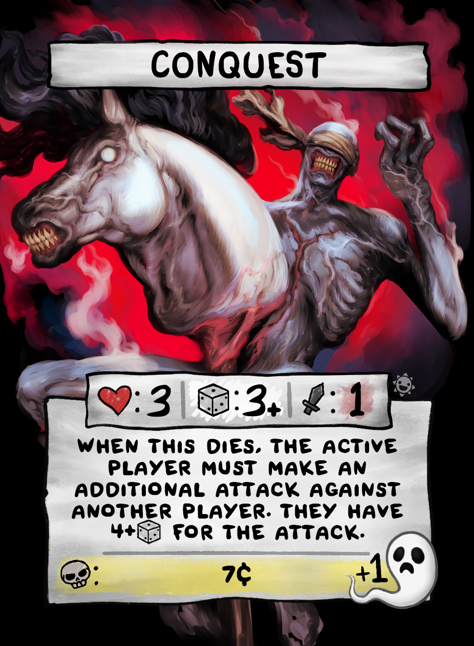 Maestro Four Souls Alt Art Booster 15 Carte Gioco