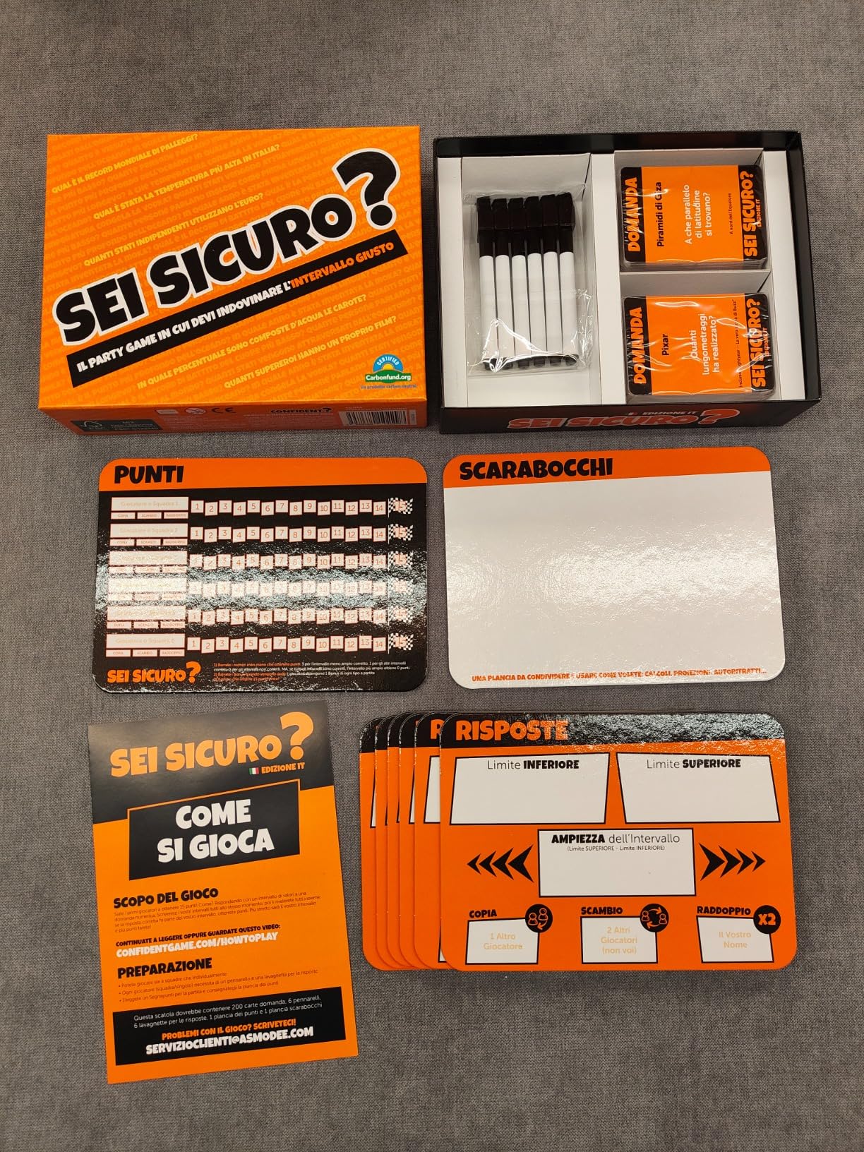 Asmodee Party Games Sei Sicuro? quiz 2-24 giocatori italiano