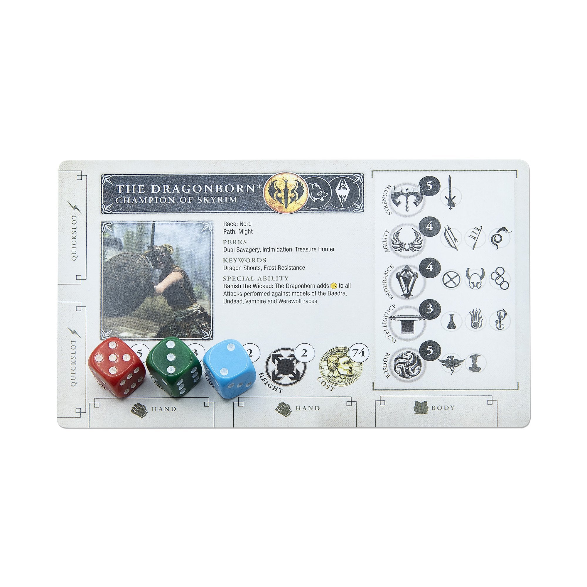 Elder Scrolls Call to Arms Dadi Riserva 18 Pezzi 12mm