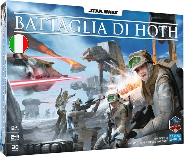 Asmodee Star Wars Battaglia di Hoth gioco strategia edizione italiana